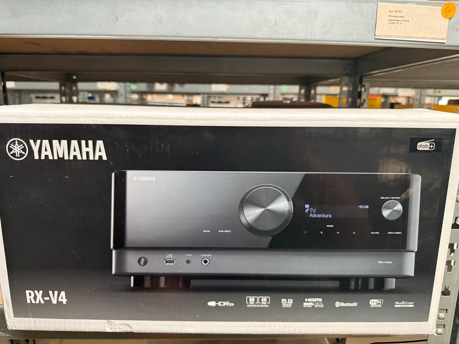 Yamaha RX-V4 AV Receiver - Nieuw in doos, Overige systemen, Ophalen of Verzenden, 60 tot 120 watt, Nieuw