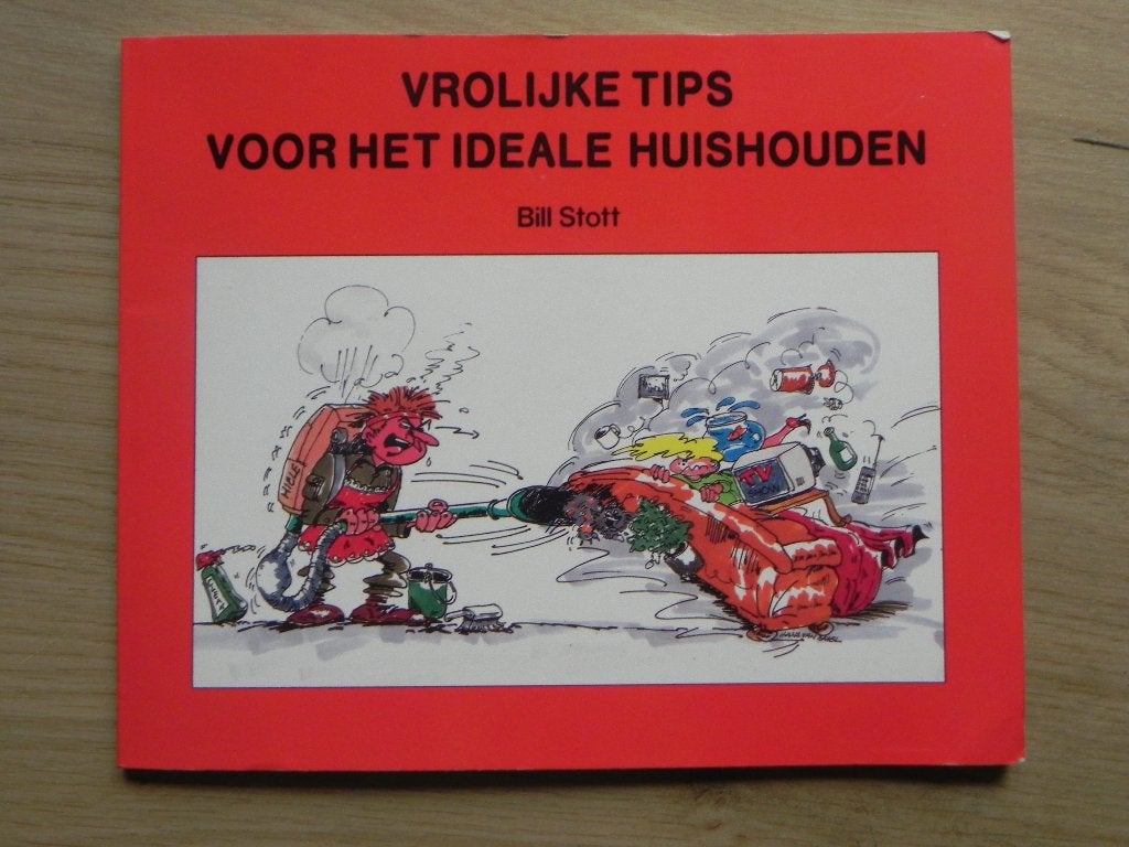 Vrolijke tips voor het ideale huishouden + Nieuwe moppen, Nieuw, Ophalen of Verzenden, Media, Bill Stott + Jan Reitsma