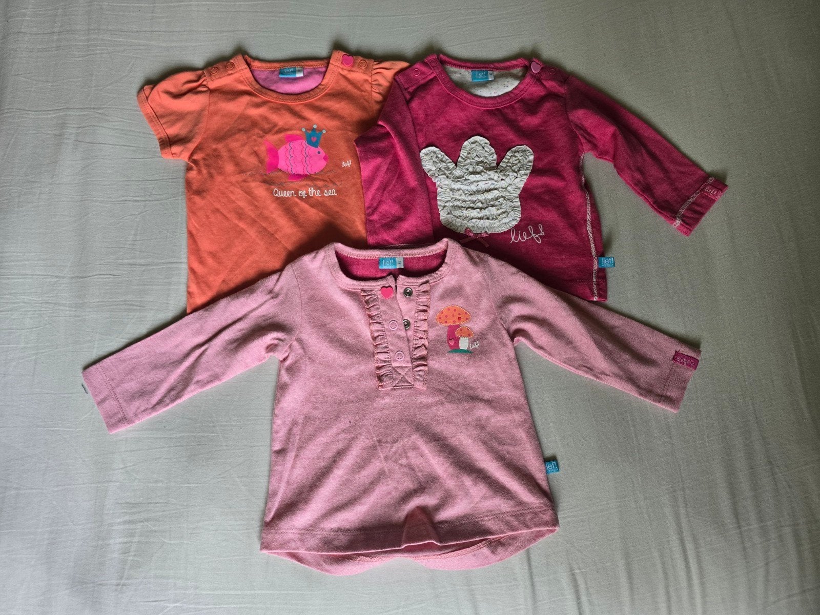 Lief! meisjes kledingpakket maat 62 - 8 stuks, nieuw, Kinderen en Baby's, Babykleding | Maat 62, Meisje, Ophalen of Verzenden