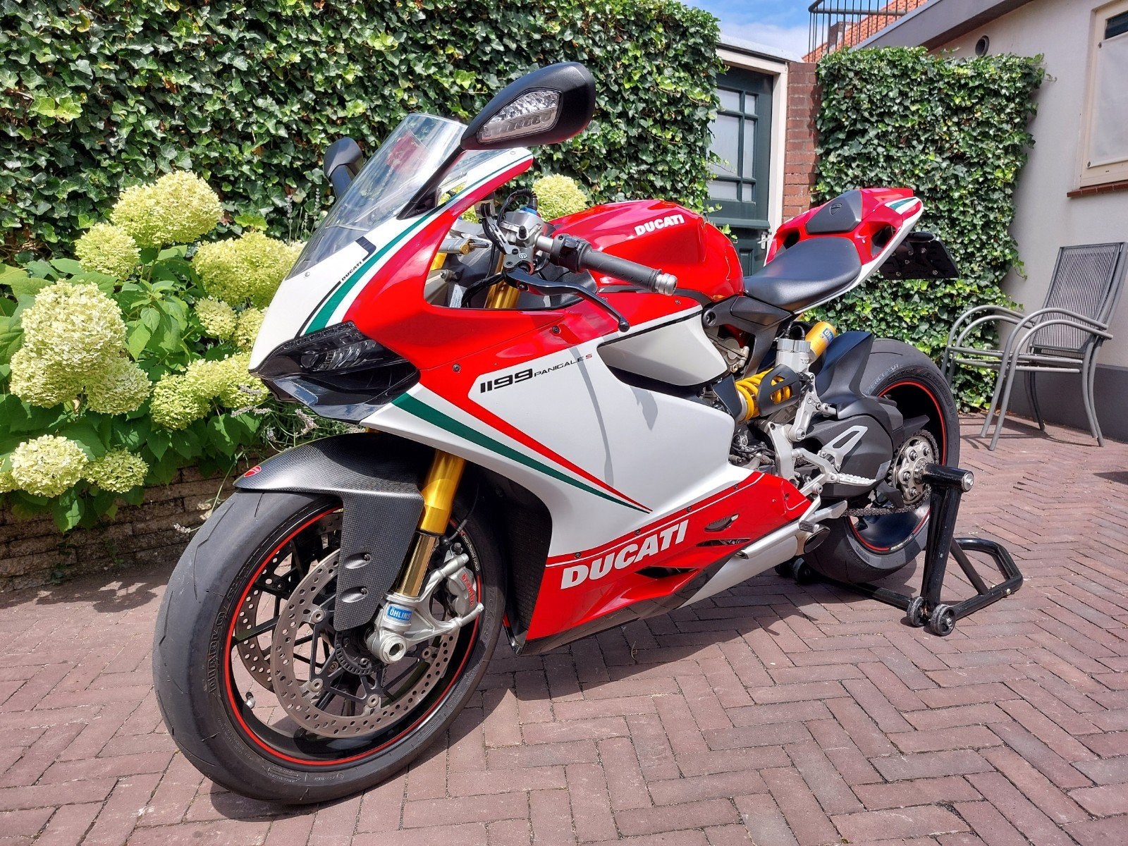 panigale 1199 s tricolore collectors item lage km zeldzaam, Motoren, 2 cilinders, Super Sport, Particulier, Meer dan 35 kW
