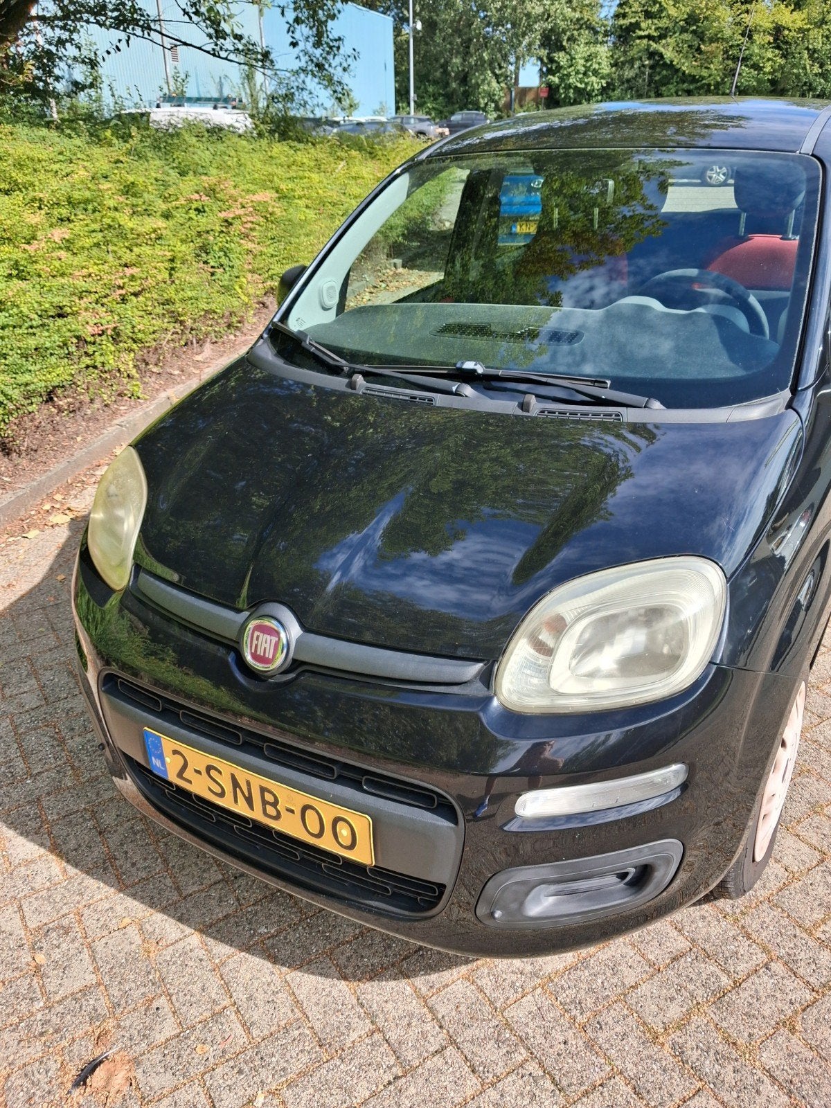 Fiat Panda 0.9 Twinair Trekking 2013 Zwart, Auto's, Voorwielaandrijving, 31 €/maand, Panda, Zwart
