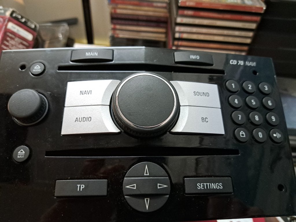 Autoradio Opel Zafira, Ophalen, Gebruikt