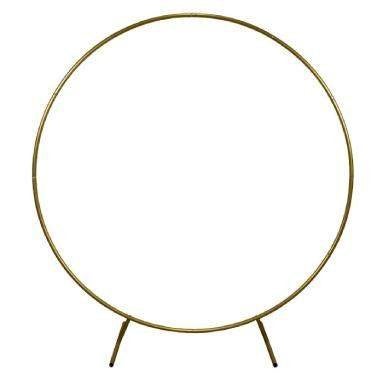 Backdrop rond goud/wit te koop, Ophalen, -, -, Zo goed als nieuw