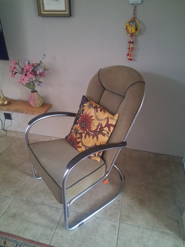 Gispen AA fauteuils, Ophalen, Gebruikt, Design, 75 tot 100 cm