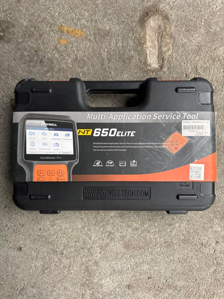 Foxwell NT650 Elite Multi-Application Service Tool, Auto diversen, Autogereedschap, Zo goed als nieuw, Ophalen of Verzenden