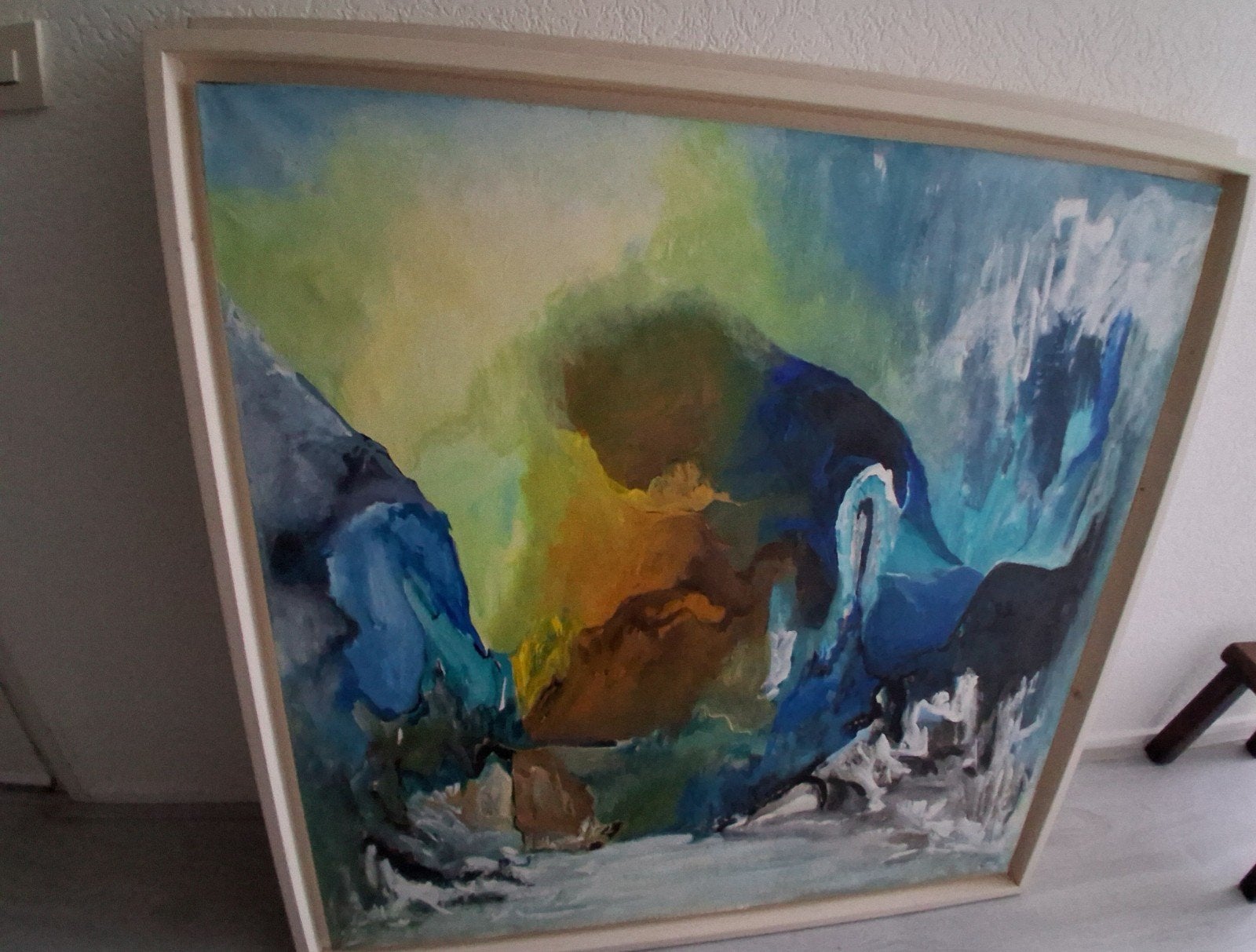 Grote schilderijen, Ophalen