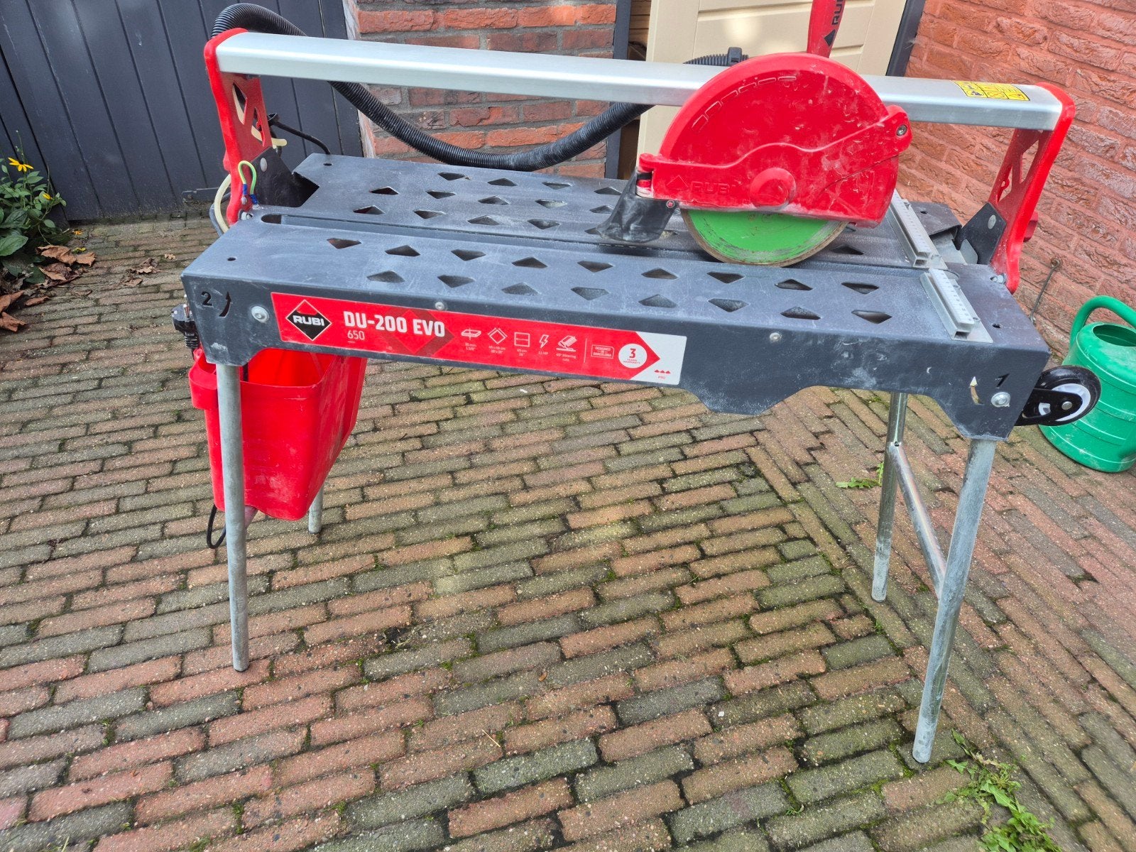 Rubi DU-200 EVO tegelzaag - Zo goed als nieuw, Ophalen, Overige typen, 600 tot 1200 watt, Zo goed als nieuw