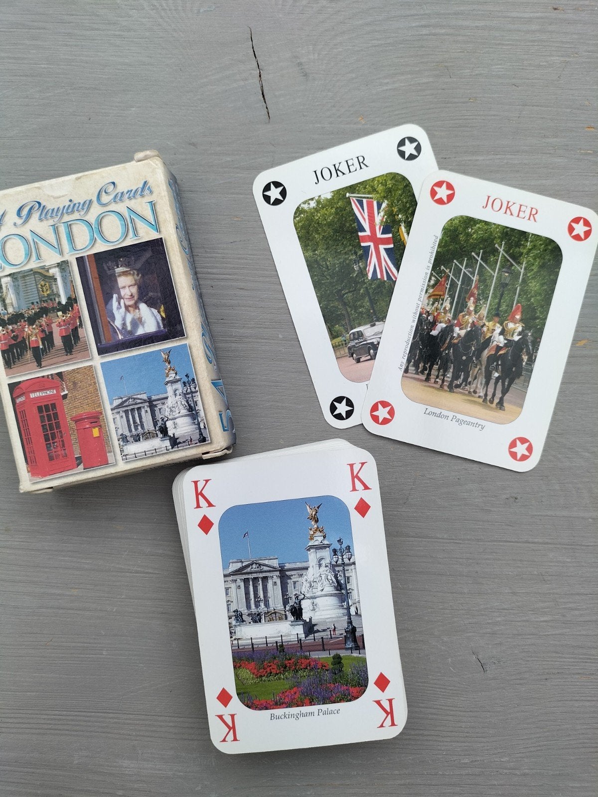 compleet kaartspel LONDEN, Verzamelen, Ophalen of Verzenden, Zo goed als nieuw, Speelkaart(en)