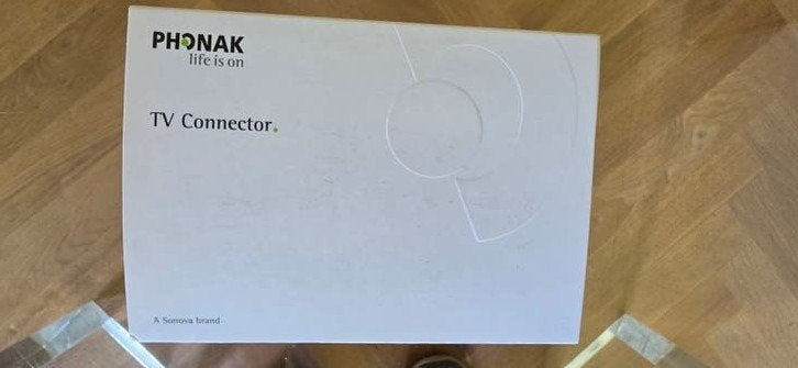 Phonak TV Connector (EU, zwart) - Nieuwstaat, Ophalen of Verzenden, Zo goed als nieuw