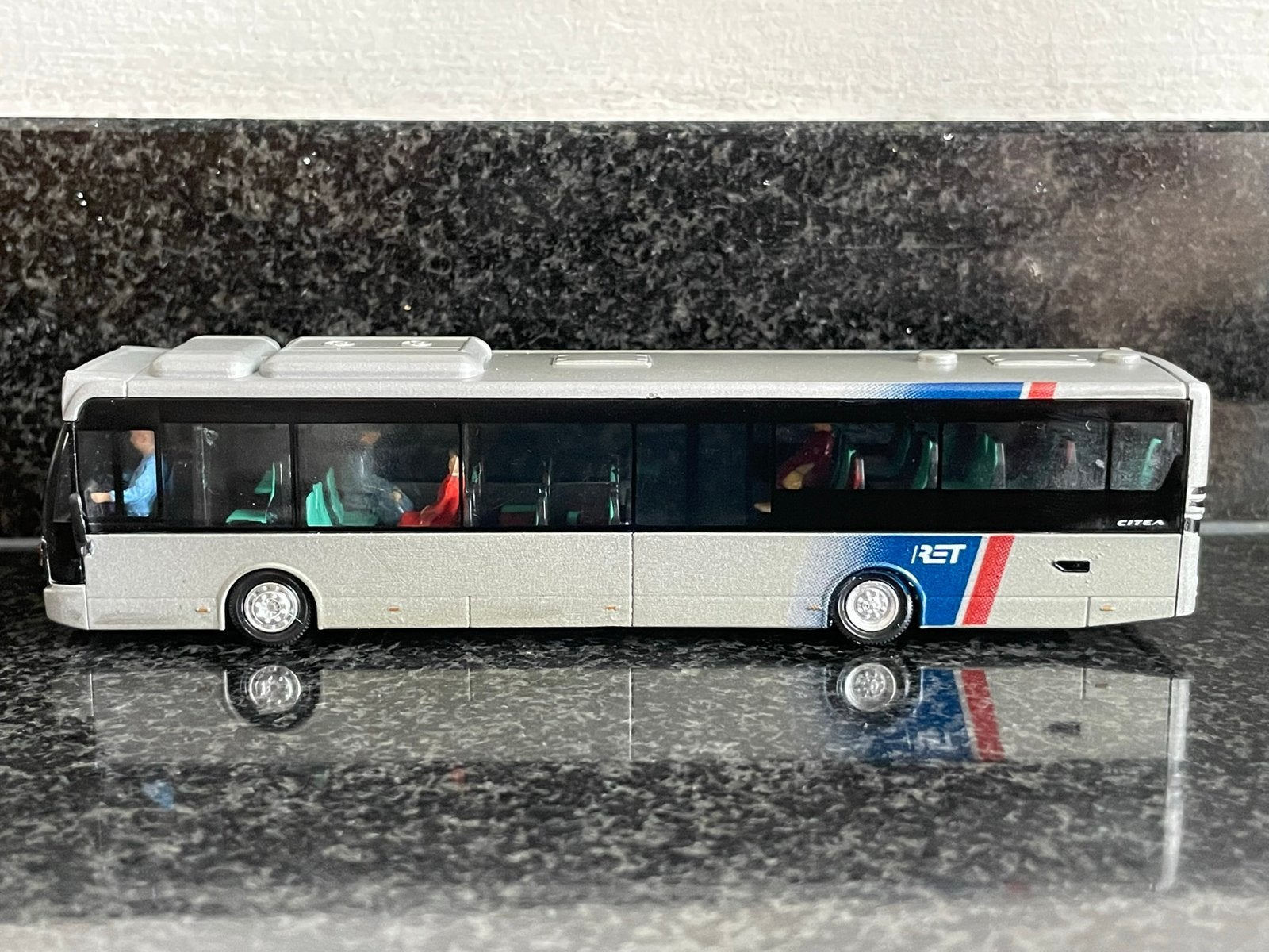 Decals transfer logo set RET blauw Rotterdam bus vdl 1:87, Verzenden, Nieuw