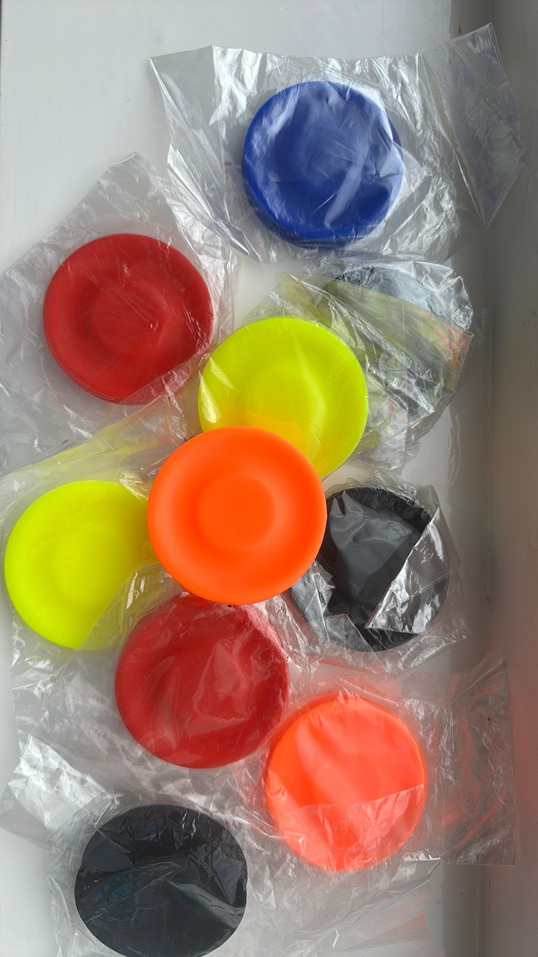 Mini frisbee siliconen - Diverse kleuren, Ophalen of Verzenden, Nieuw