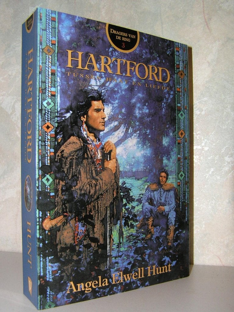 Angela Elwell Hunt - Hartford (christelijk historisch boek), Boeken, Ophalen of Verzenden, Zo goed als nieuw