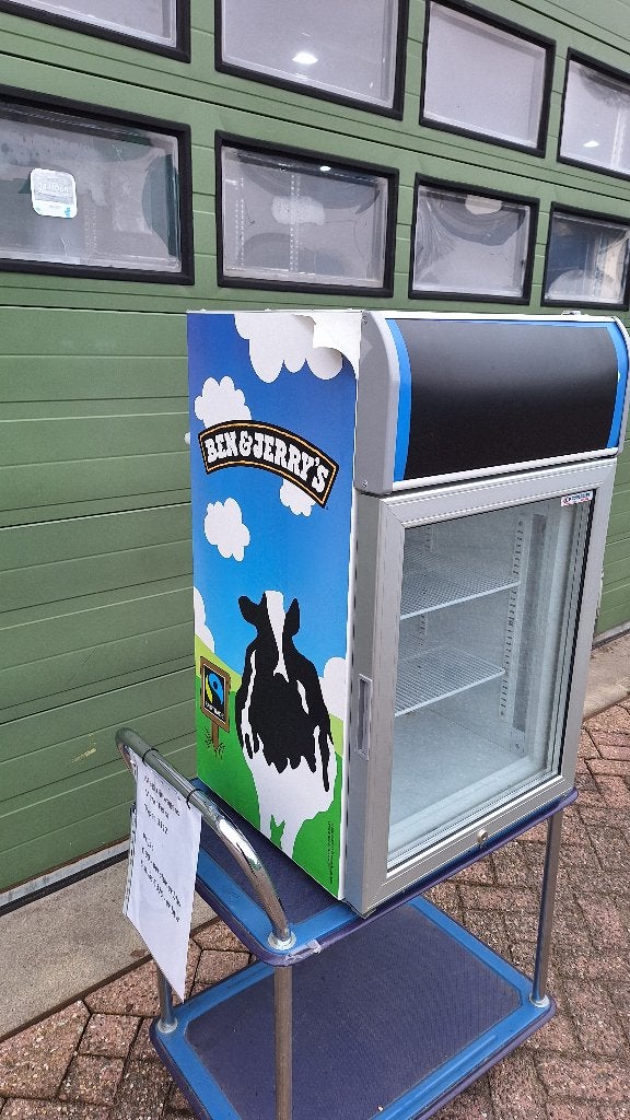 Tafelmodel vriezer, Coolpoint, verkoopvriezer Horeca, Gebruikt, 100 tot 150 liter, 45 tot 60 cm, Industriepark 2a 9351PA Leek