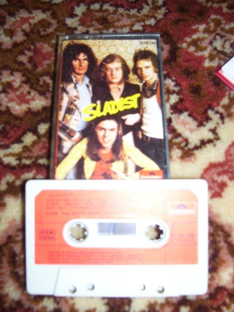 SLADE, Cd's en Dvd's, Cassettebandjes, 1 bandje, Ophalen of Verzenden, Zo goed als nieuw, Origineel