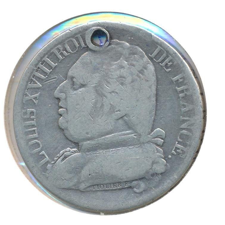 Frankrijk 5 Francs 1815