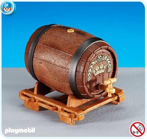 Playmobil biervat 6218 nieuw en ongeopend ridders brouwers, Ophalen, Nieuw