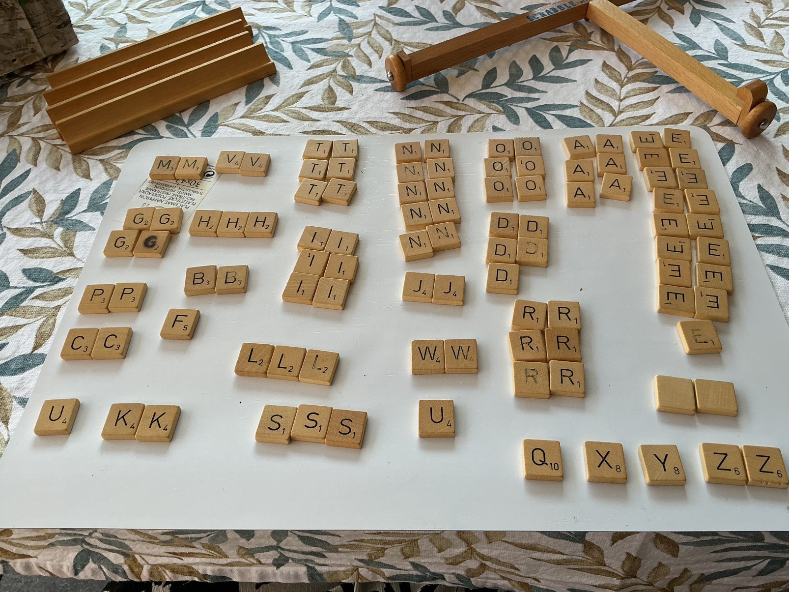 Scrabble onderdelen, Hobby en Vrije tijd, Gezelschapsspellen | Bordspellen, Ophalen of Verzenden, Gebruikt