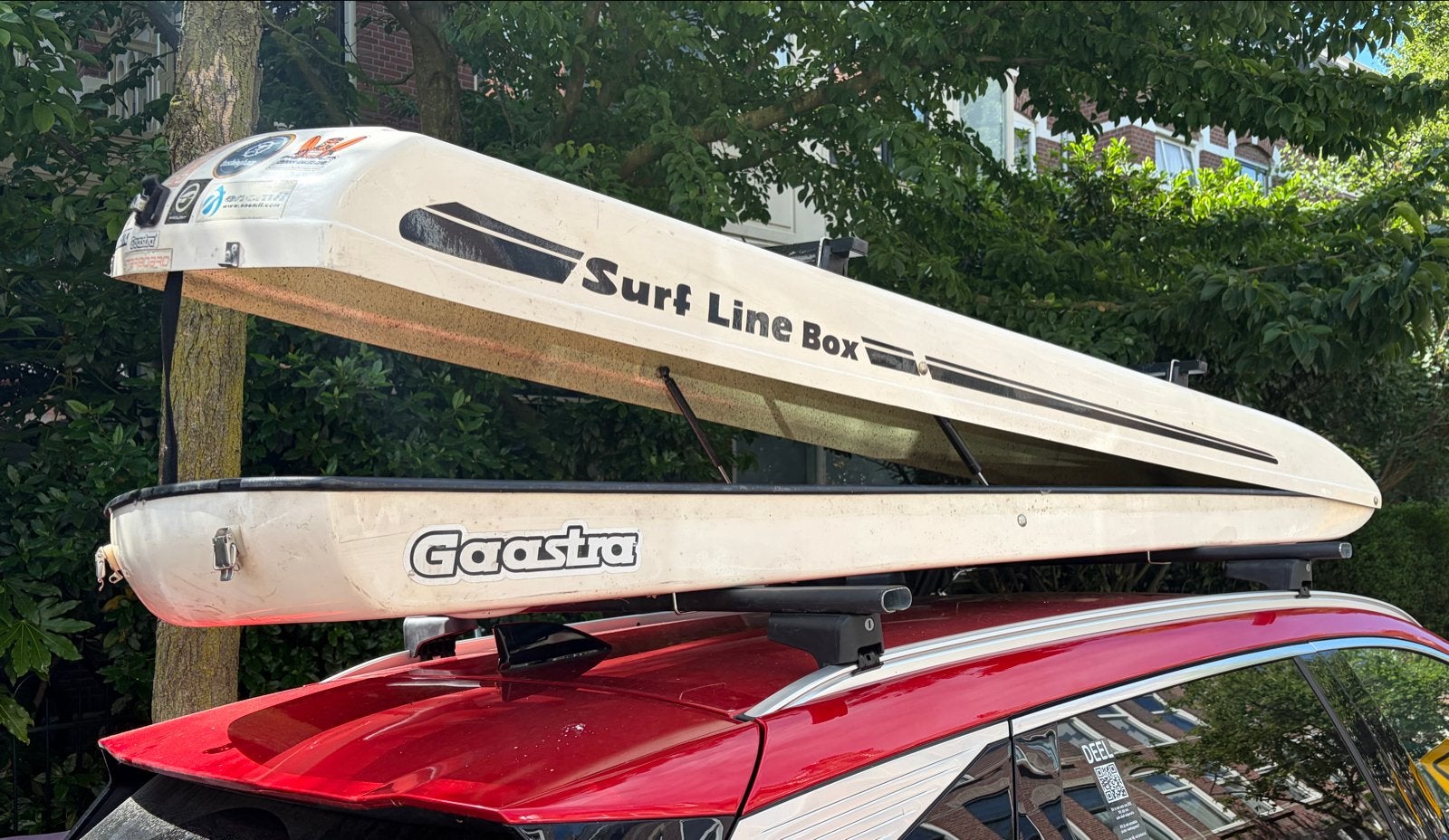 Dakkoffer / Surfbox - Surf Line Box, Auto diversen, Dakkoffers, Ophalen, Gebruikt