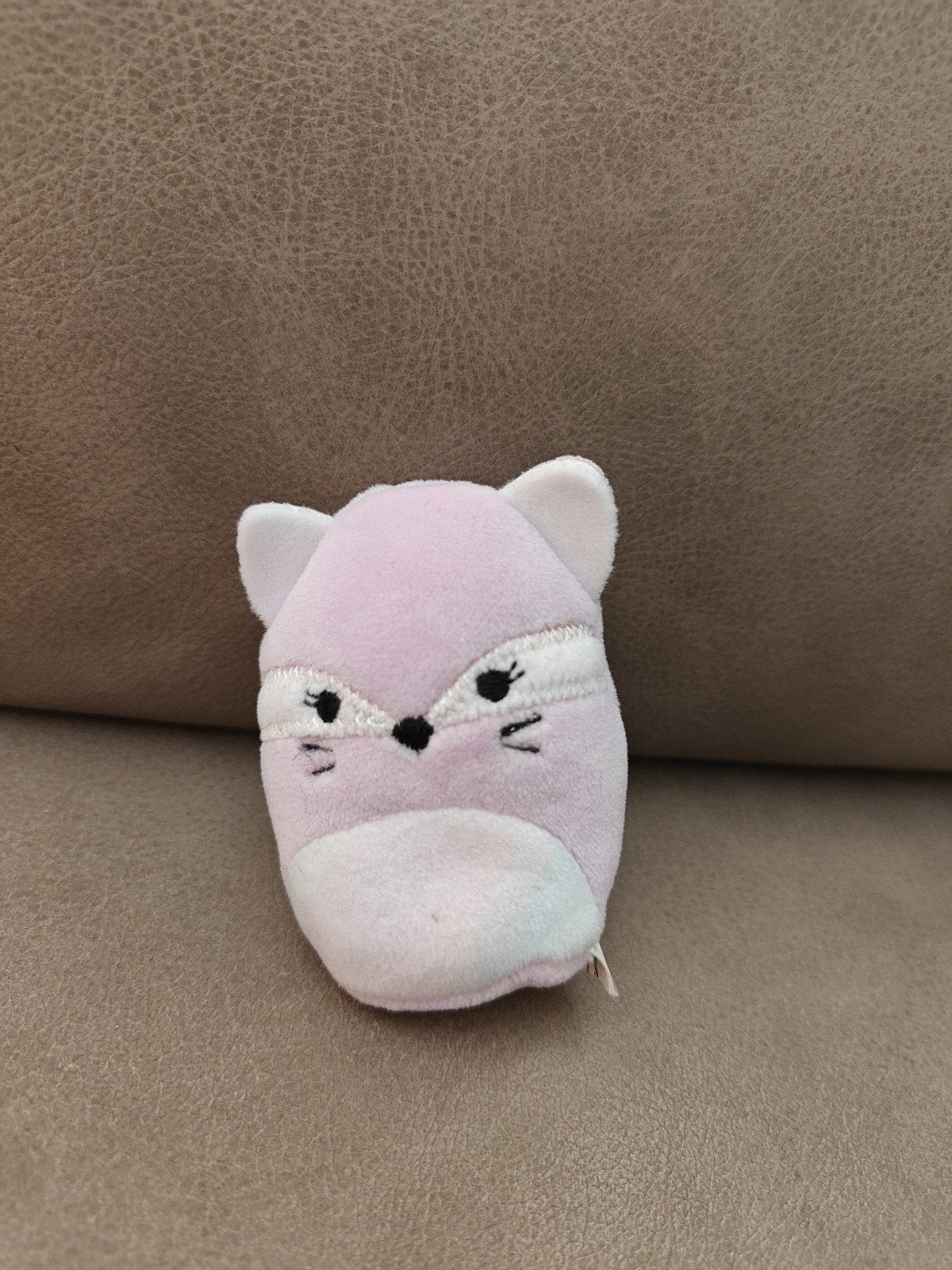 Schattige roze vos Squishmallow knuffel (klein), Verzenden, Zo goed als nieuw, Meisje