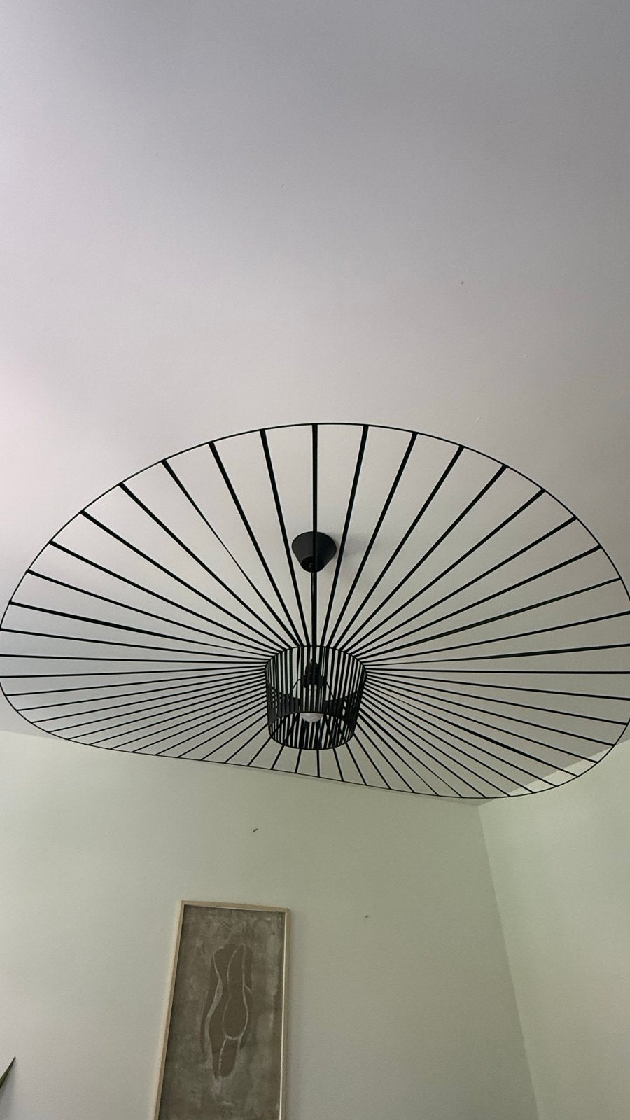 Petite Friture Vertigo hanglamp zwart, medium 140 cm, Ophalen, Zo goed als nieuw, Metaal, E27 (groot)