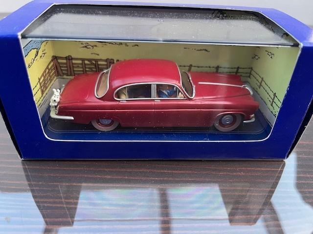 Kuifje auto. Nr. 40 met certificaat Bieden vanaf 20€, Ophalen of Verzenden, Kuifje, Zo goed als nieuw, Beeldje of Figuurtje