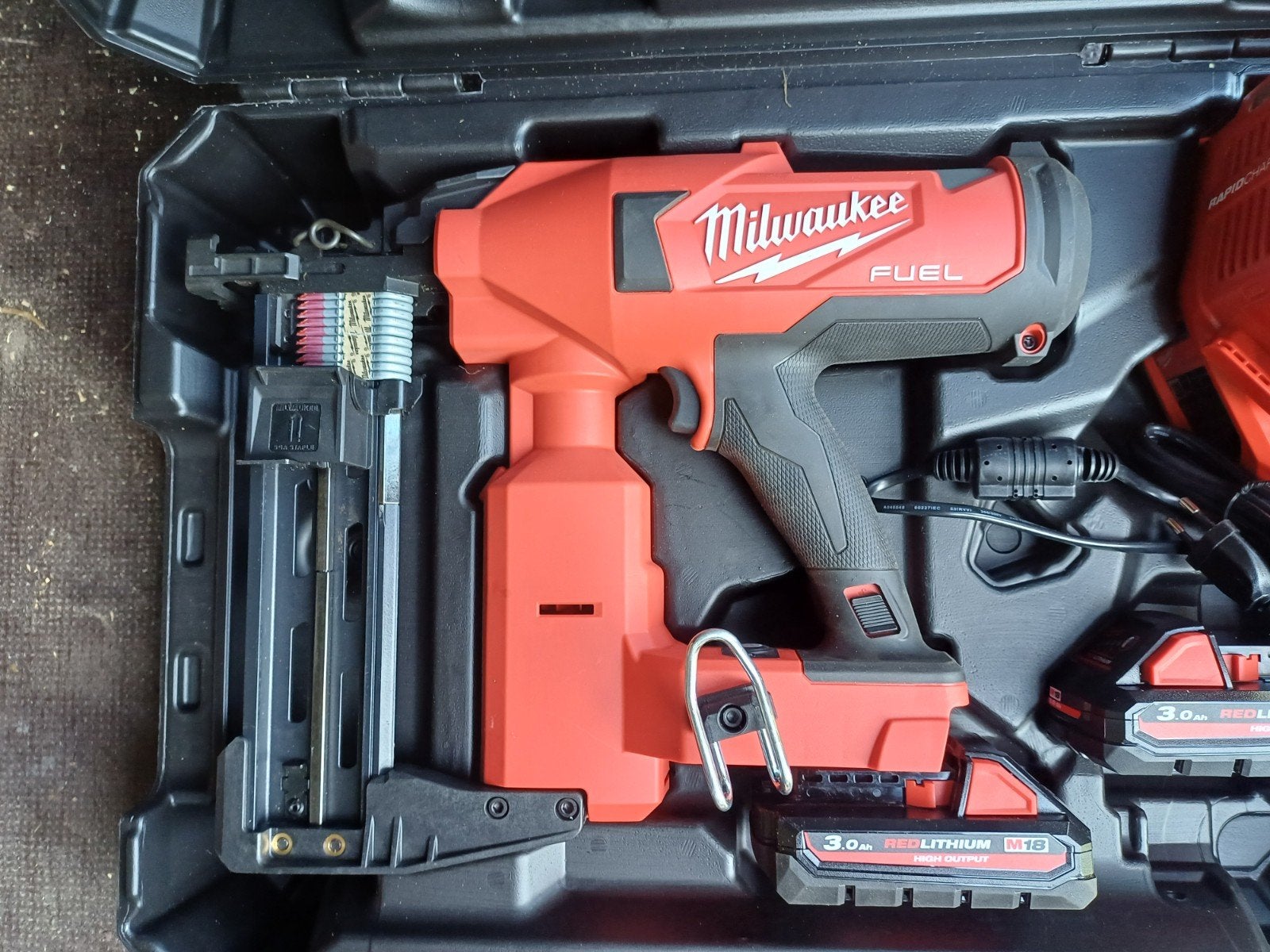 krammen tacker milwaukee hekwerk, Doe-het-zelf en Verbouw, Ophalen, Zo goed als nieuw, Overige typen
