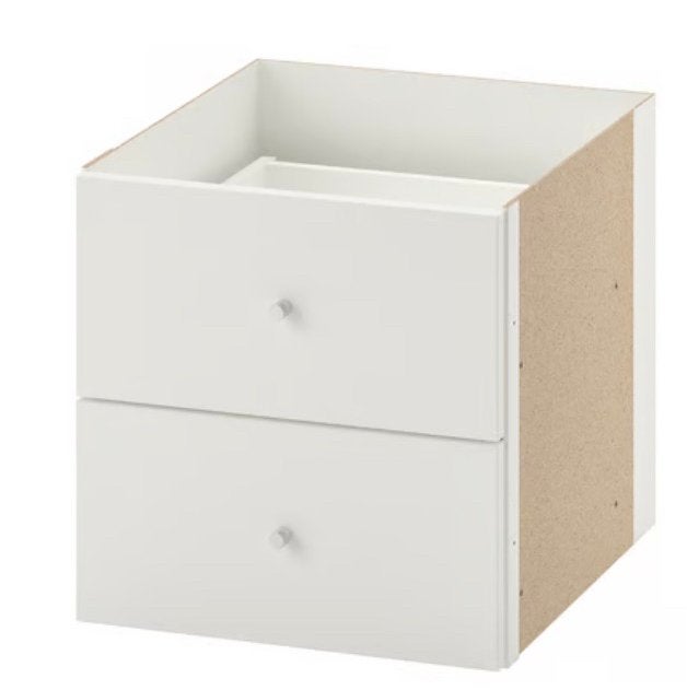Kallax inzet, Ophalen, Doos, Minder dan 35 cm, Zo goed als nieuw