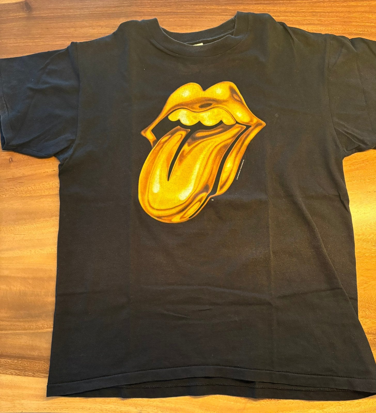 Rolling Stones T-shirt 1997 Oakland USA, Kleding | Heren, T-shirts, Ophalen of Verzenden, Zo goed als nieuw, Maat 48/50 (M), Zwart