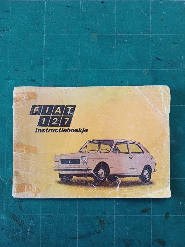 instructieboekje FIAT 127, Ophalen of Verzenden