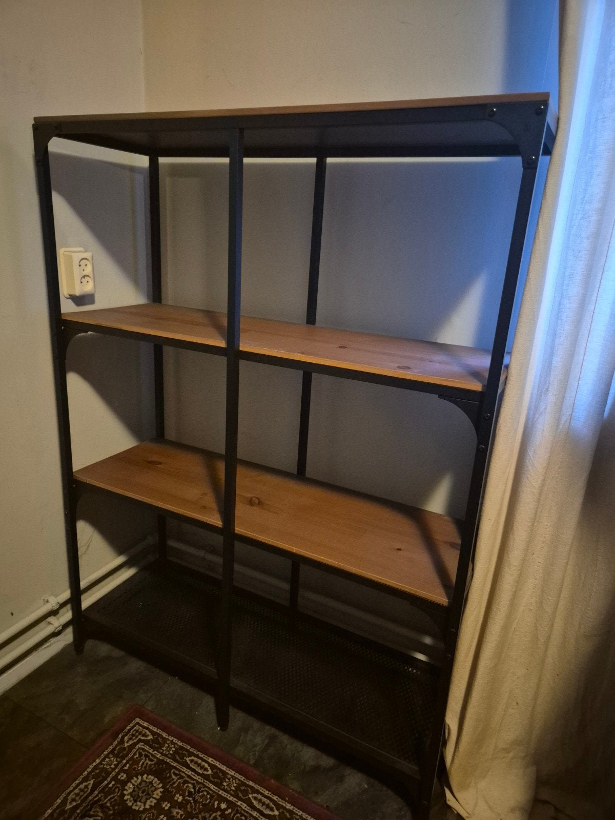 Ikea fjallbo / fjällbo stellingkast, Met plank(en), 100 tot 150 cm, 100 tot 150 cm, Zo goed als nieuw