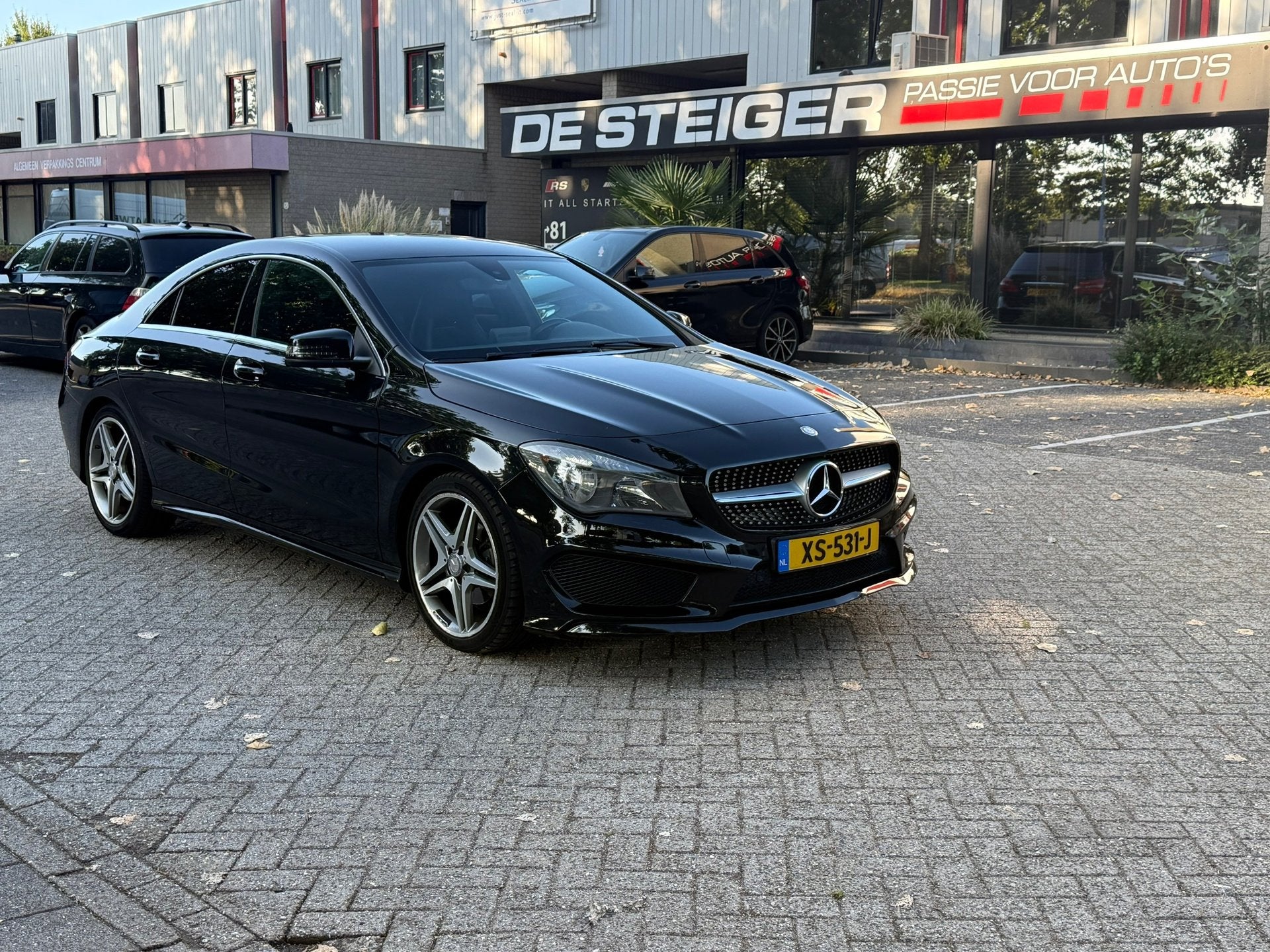 Mercedes-Benz CLA 200 CDI AMG AUTOMAAT CRUISE CAMERA, Auto's, CLA, Gebruikt, Zwart, Bedrijf