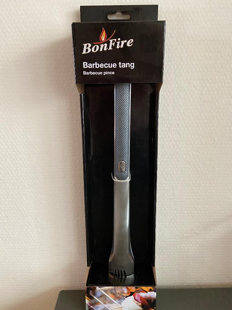 BBQ Tang 40 cm RVS Merk Bonfire per stuk, Ophalen of Verzenden, Nieuw, Bon Fire