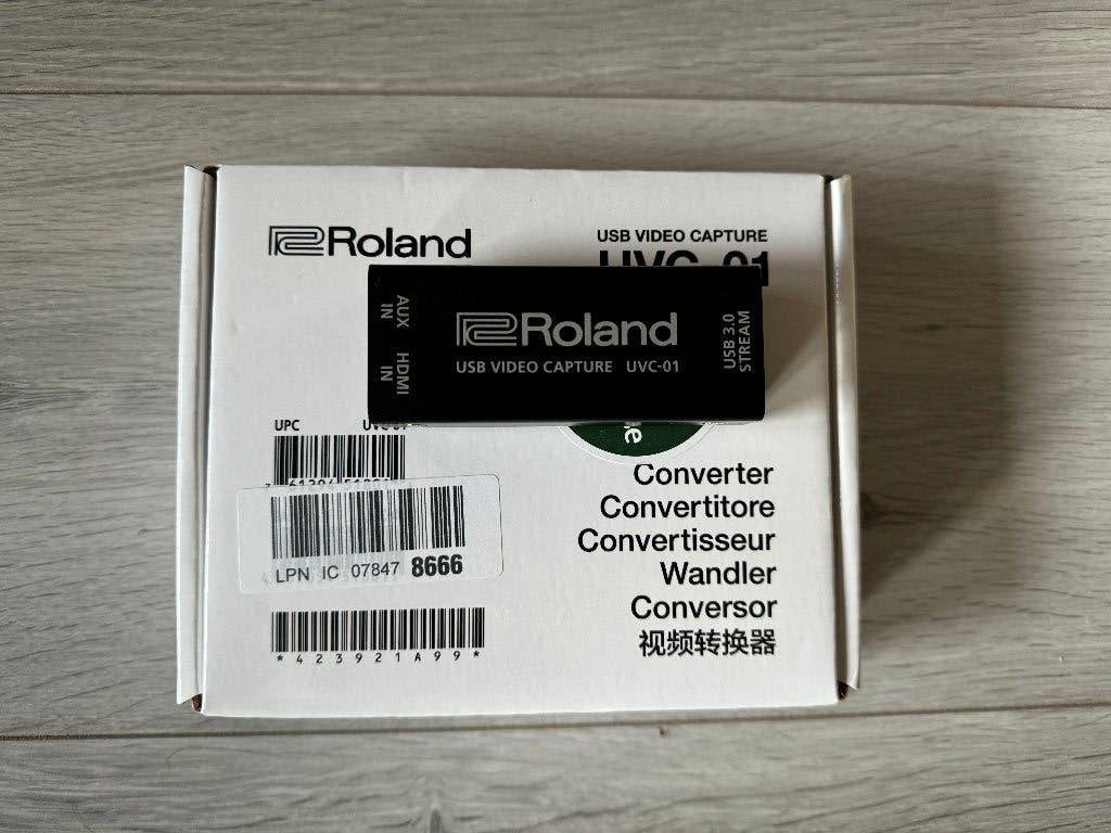 Roland UVC-01 USB streaming converter (HDMI - USB 3.0), Ophalen of Verzenden