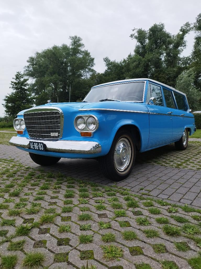 Studebaker Lark Wagonaire V8 1963 mag weg tegen een goed bod, Automaat, Achterwielaandrijving, 8 cilinders, 2590 cc
