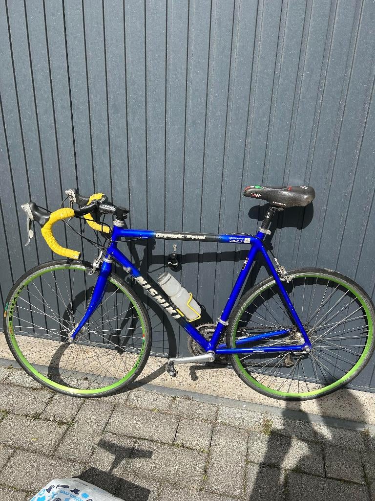 RACE FIETS NISHIKI OLYMPIC ROYAL,CARBON, Fietsen en Brommers, Overige merken, Gebruikt, Carbon, Heren