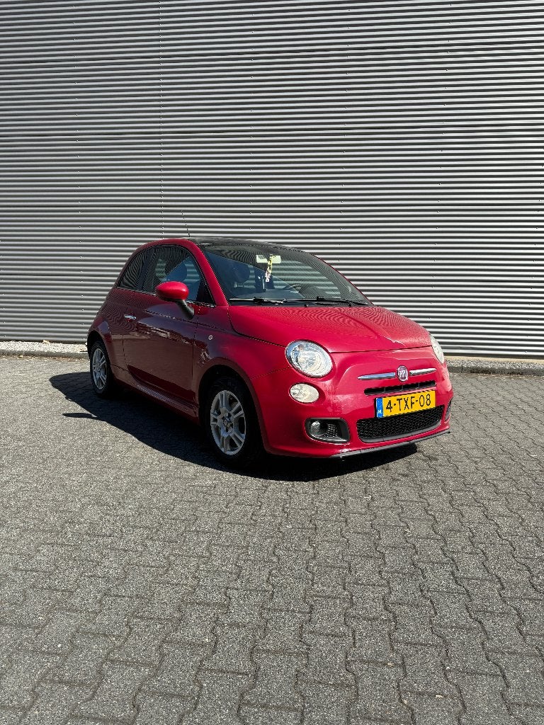 Fiat 500 | Technisch in topstaat | Nieuwe APK | Groot onderh, Voorwielaandrijving, 1242 cc, 4 cilinders, 840 kg