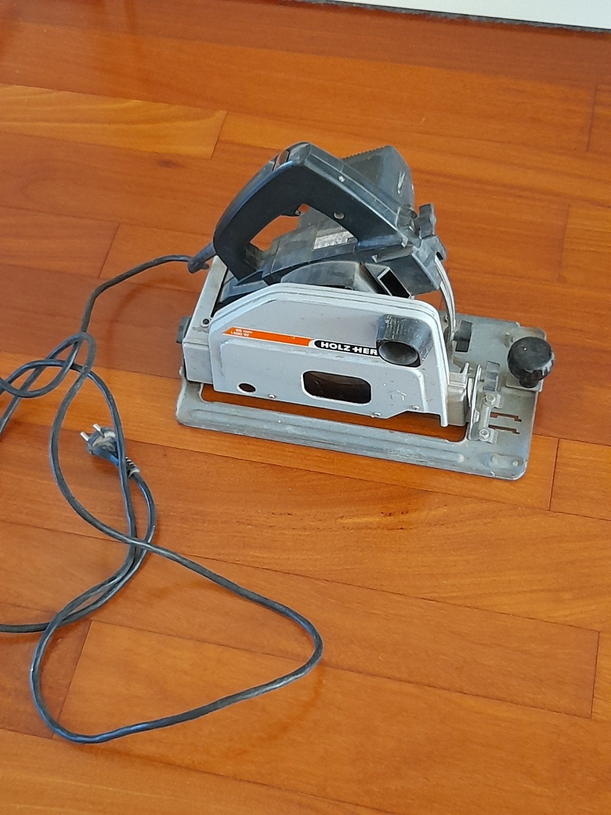 Holz-Her Type 2119 inval cirkelzaag 1400W  T65E HolzHer, Doe-het-zelf en Verbouw, Gebruikt, Cirkelzaag, Holz-Her, 70 mm of meer