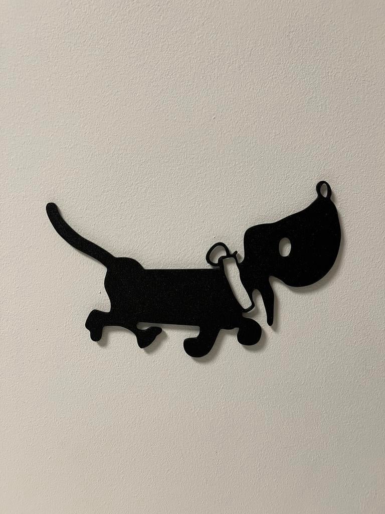 Leuke Takkie wanddecoratie 3d geprint!, Huis en Inrichting, Ophalen of Verzenden, Nieuw, Zwart
