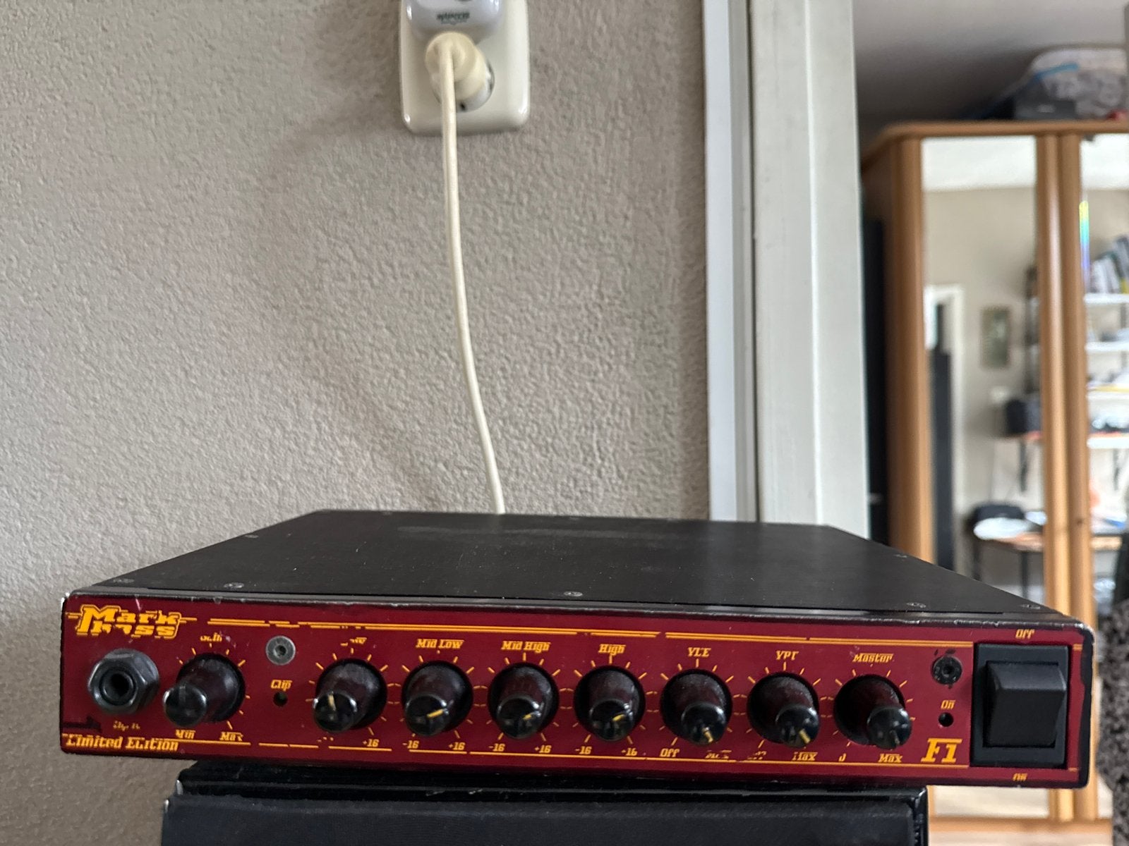 Markbass F1 Limited Edition basversterker, Ophalen of Verzenden, Gebruikt, Basgitaar, 100 watt of meer