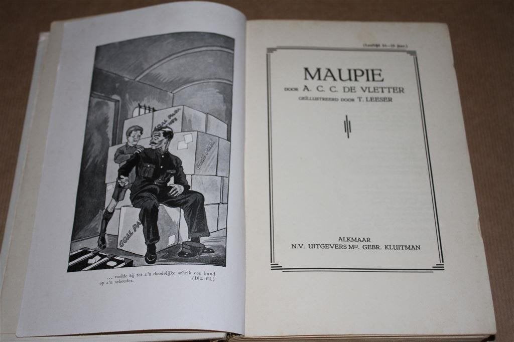 Maupie. A.C.C. de Vletter, 1931., Ophalen of Verzenden, Gelezen