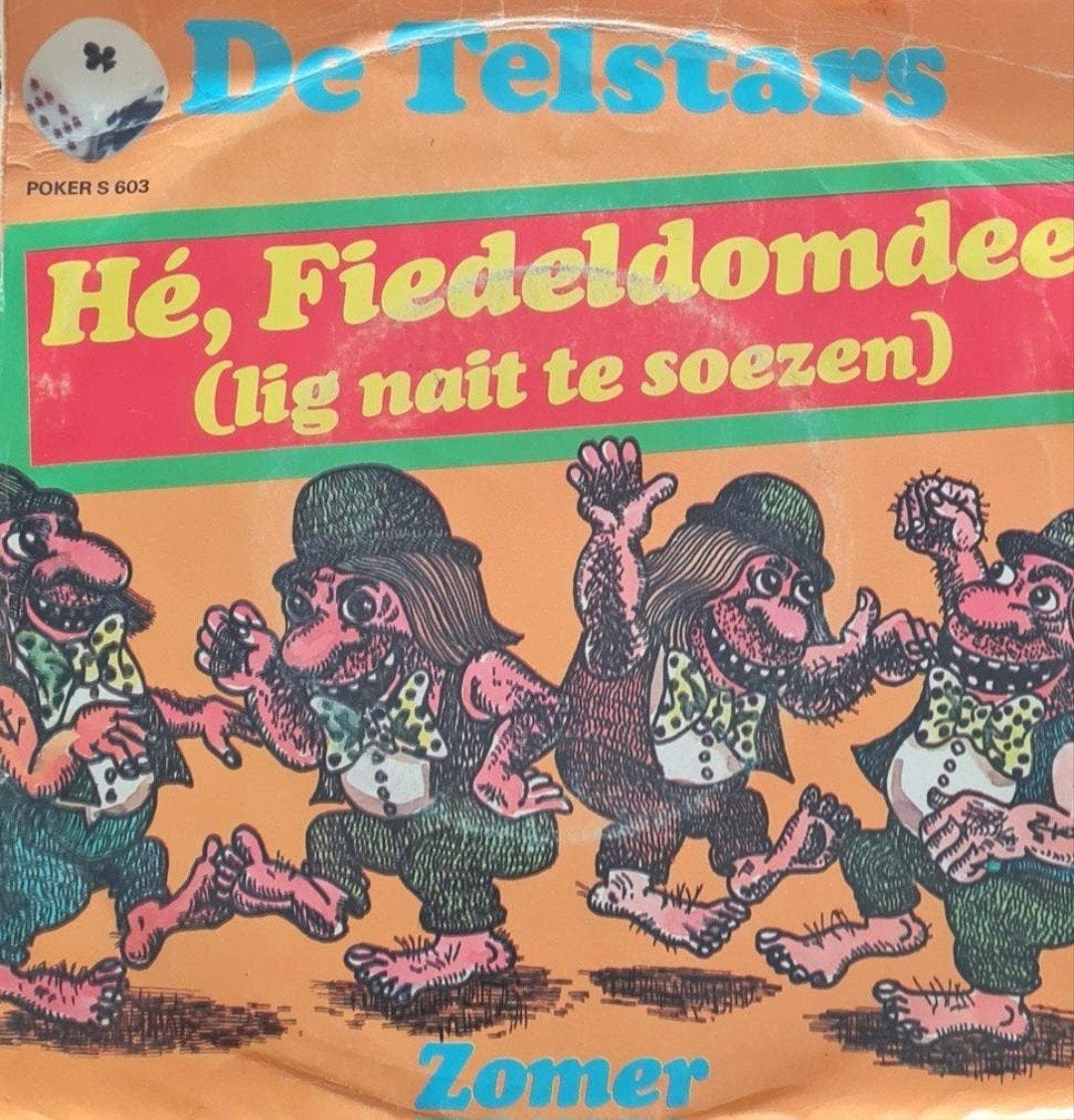 DE TELSTARS  - HE, FIEDELDOMDEE, Ophalen of Verzenden, Gebruikt