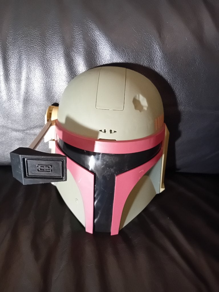 boba fett electronische helm, Verzamelen, Star Wars, Ophalen of Verzenden, Zo goed als nieuw, Overige typen