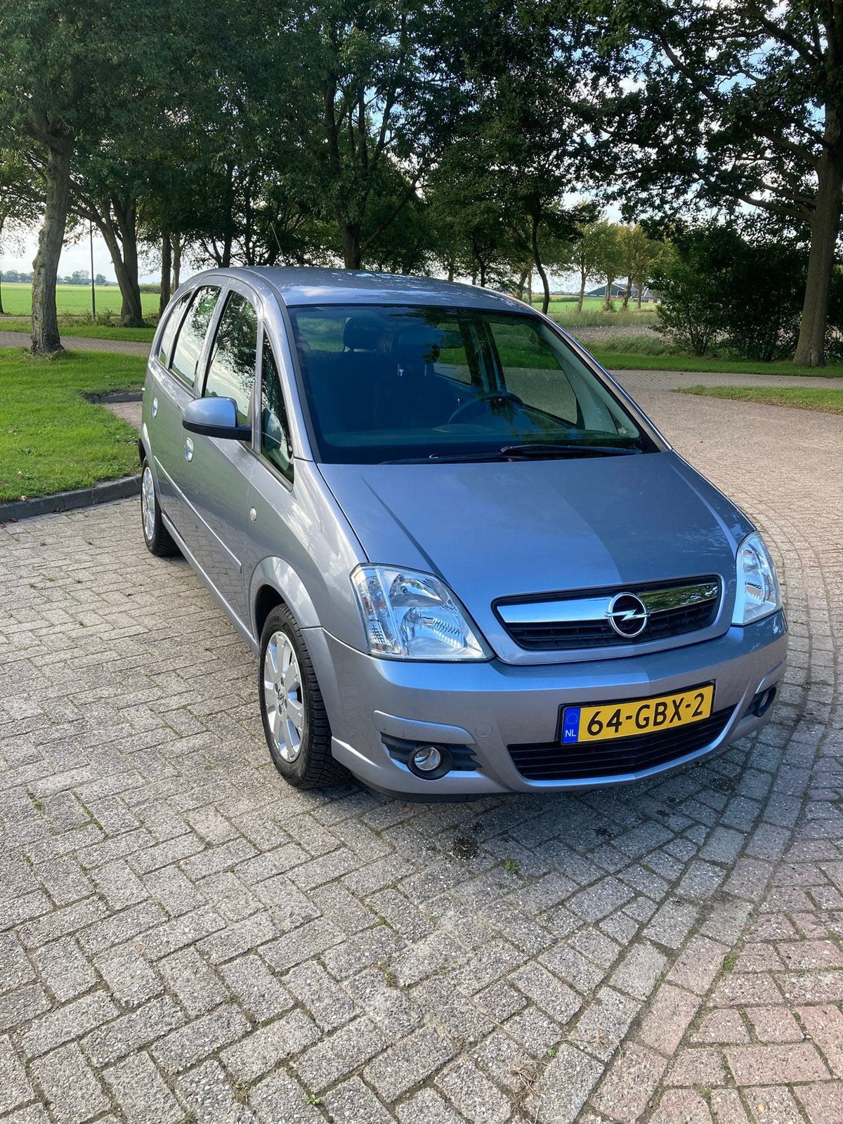 Opel Meriva 1.6 16V 77KW 2008 Grijs, Voorwielaandrijving, Origineel Nederlands, 1200 kg, Handgeschakeld