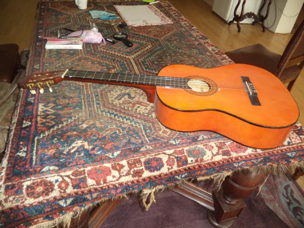 spaanse gitaar, Ophalen of Verzenden, Gebruikt, Klassieke of Spaanse gitaar