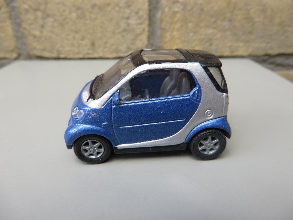 Siku Smart FORTWO blauw, Ophalen of Verzenden, Gebruikt, Auto