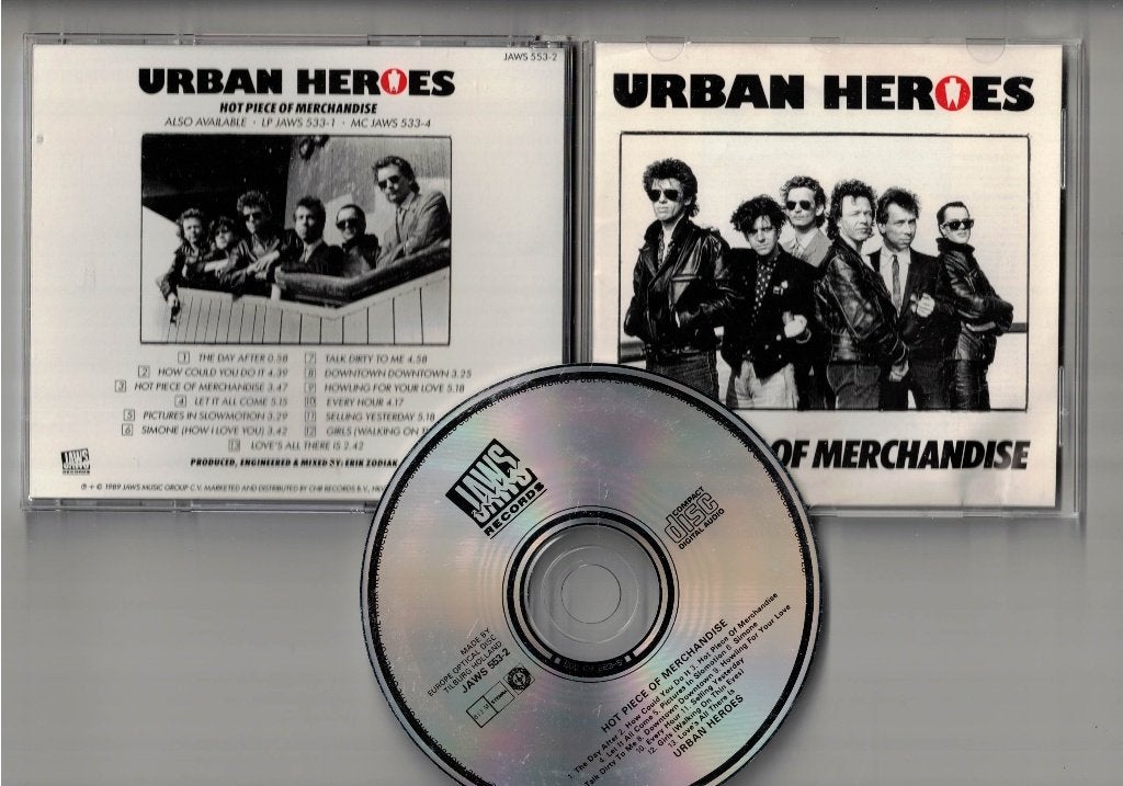 URBAN HEROES CD Hot Piece of Merchandise, Ophalen of Verzenden, Gebruikt, Poprock