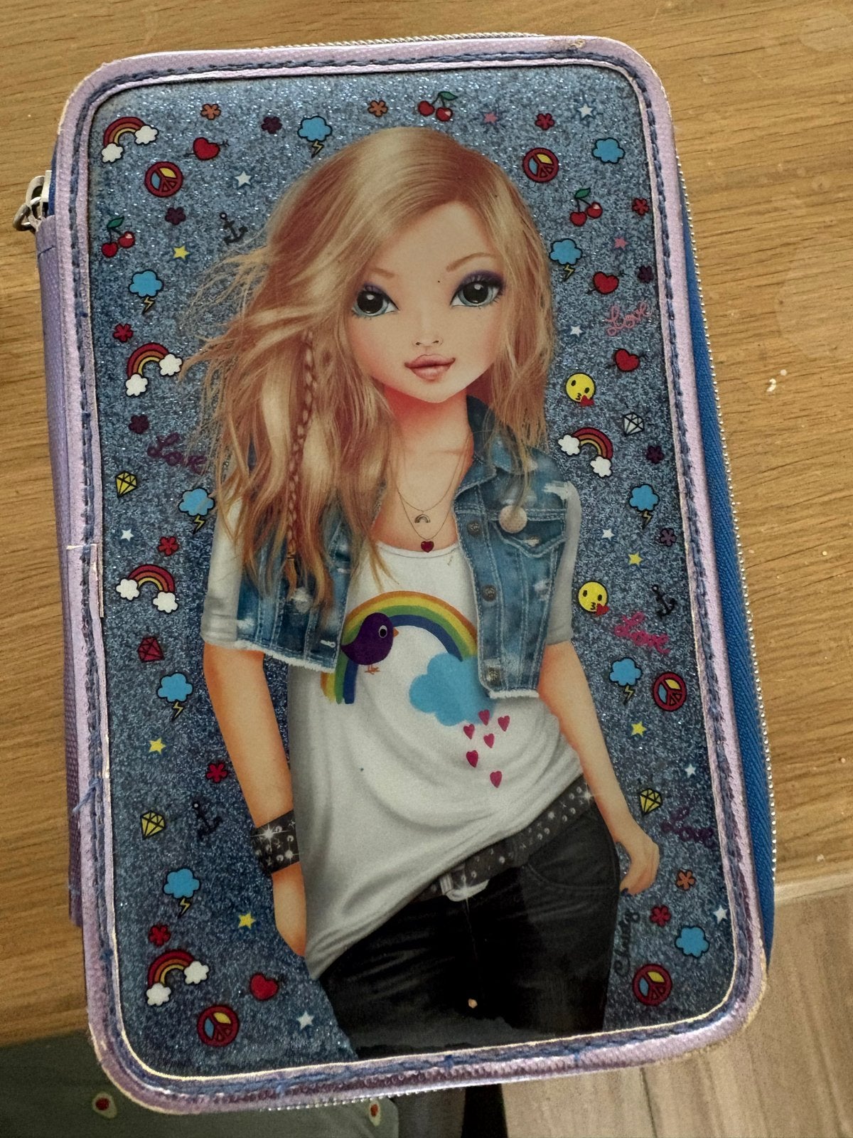 Topmodel etui, Diversen, Schoolbenodigdheden, Ophalen of Verzenden, Gebruikt