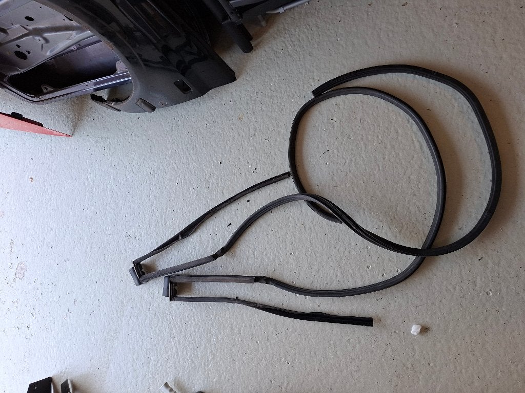 Golf 3 set deurrubbers, Gebruikt, Ophalen of Verzenden, Vw, Vw