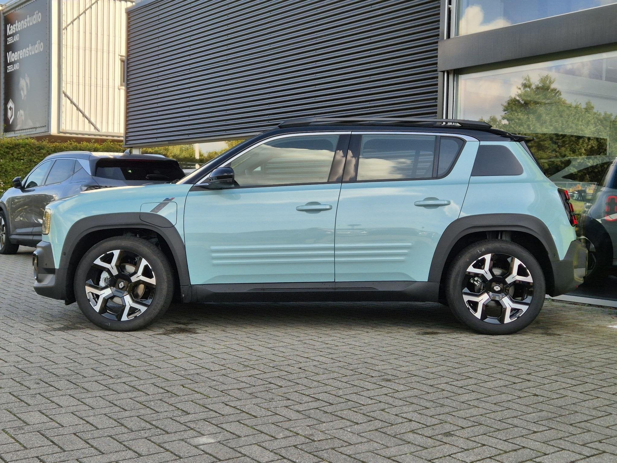 Renault 4 comfort range techno 52 kWh Adapt. Cruise Control,, Auto's, Dealer onderhouden, Stof, Gebruikt, 750 kg