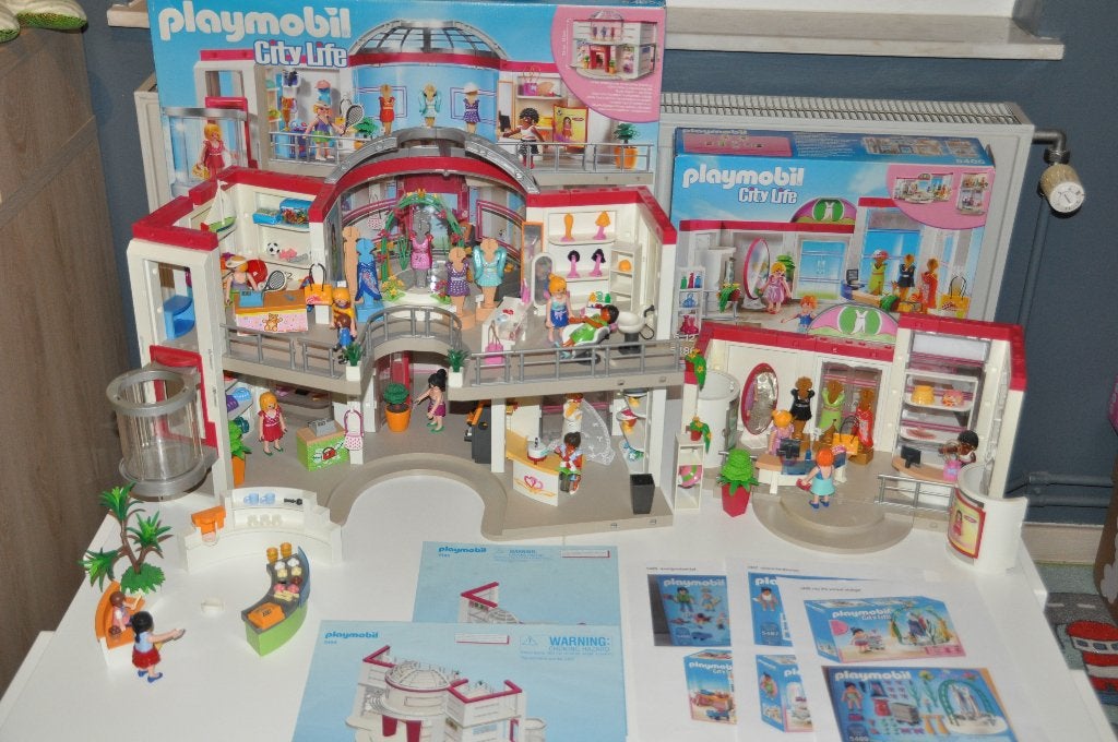 Pakket playmobil winkelcentrum, Kinderen en Baby's, Ophalen